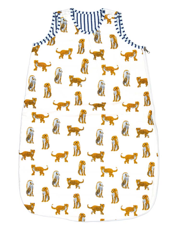 SACCO A PELO GIAGUARO GIALLO 6-12m per la vendita all'ingrosso da parte di Lucas du Tertre - Europe