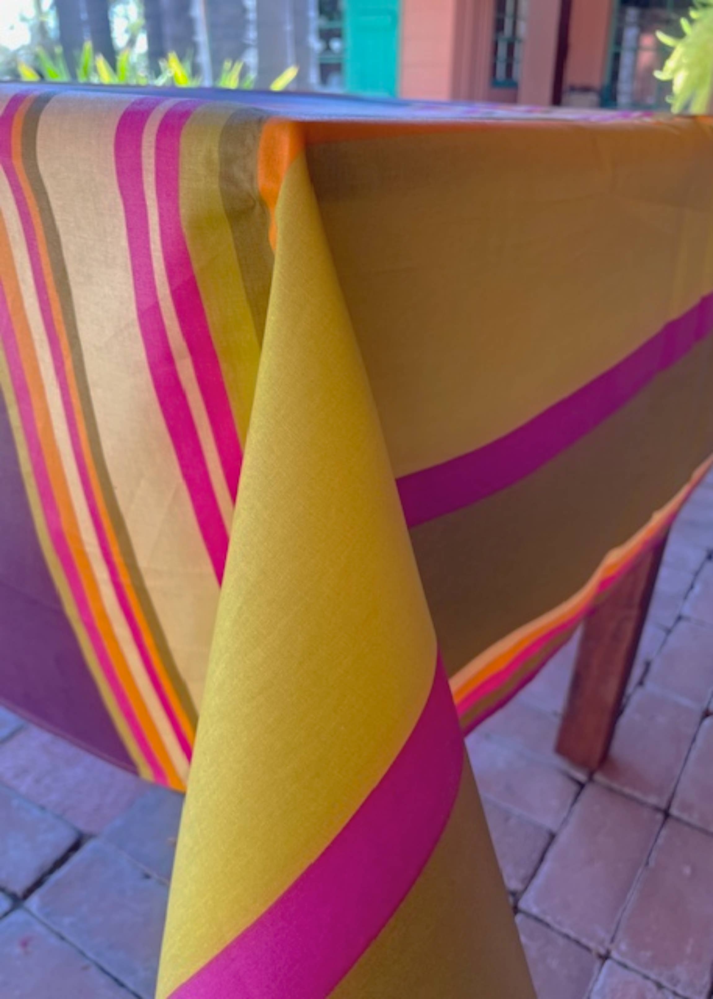 La Maisonnette – Engroshandel Dug – Fransk Dug Stribet Baskisk Belagt Dugkollektion5