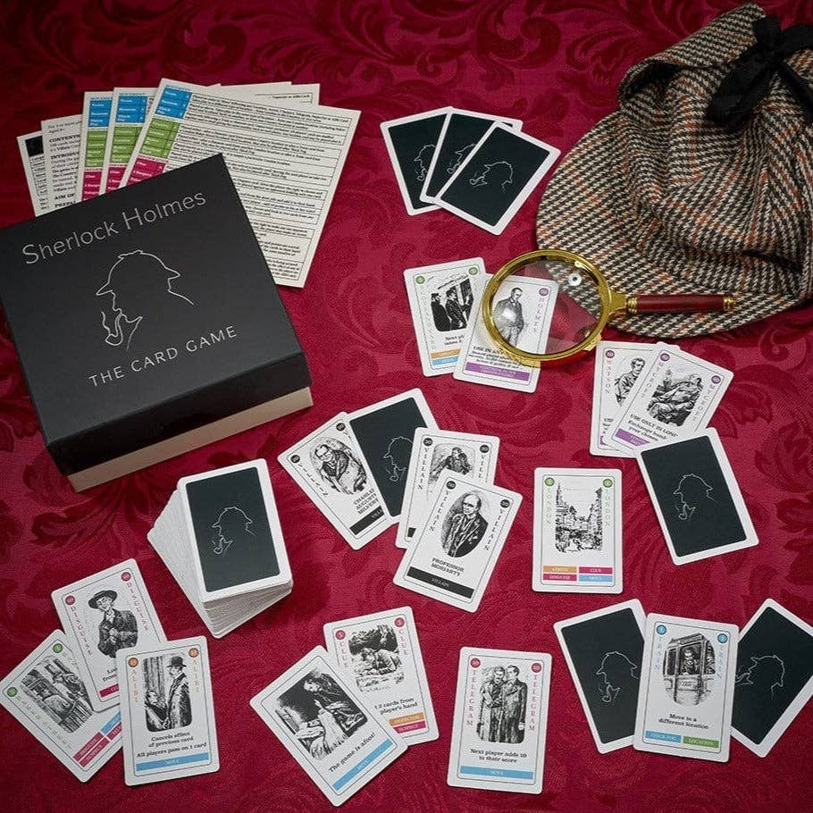 Gibsons Games Inc - Wholesale Card Game - Sherlock Holmes - The Card Game4