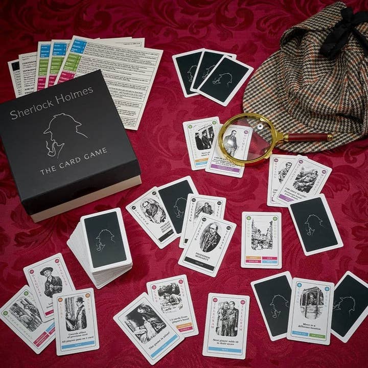 Gibsons Games Inc - Wholesale Card Game - Sherlock Holmes - The Card Game4