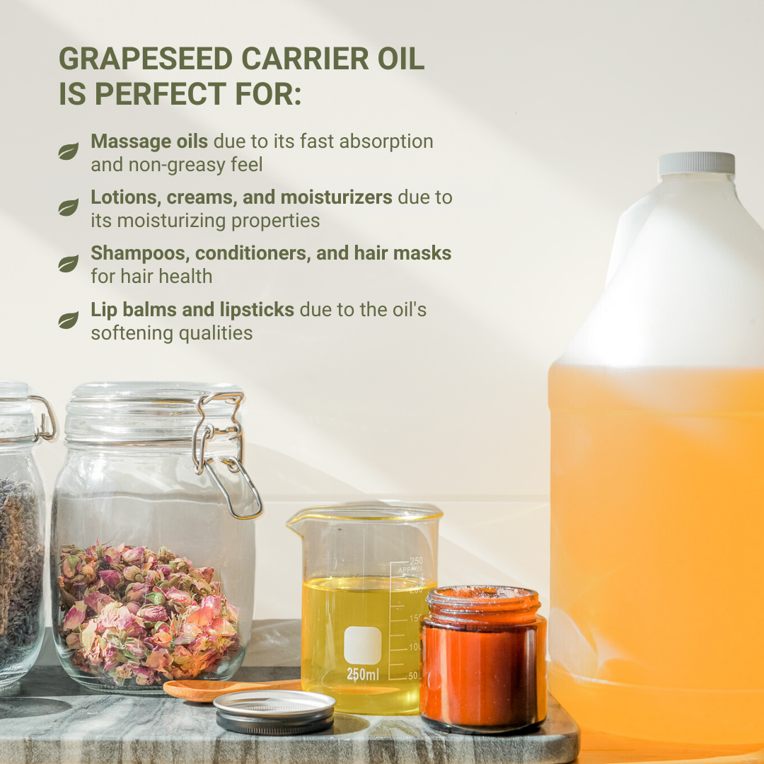 Nature Packaged - Wholesale Bath/Body Oil - Grapeseed Carrier Oil - 100% Pure - Farm-Direct Sourcing6