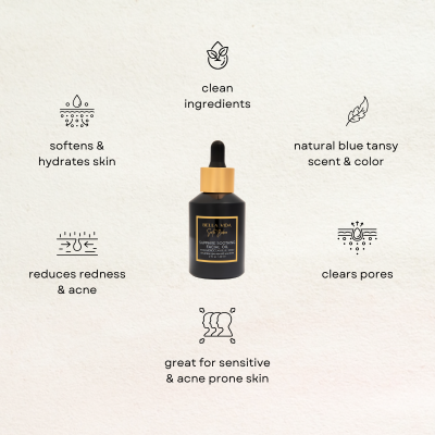 Bella Vida Santa Barbara – wholesale Facial serum/concentrate – Sapphire Facial Oil with Blue Tansy – Backbar Size4