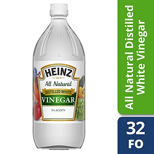 Shop The King - Wholesale Vinegar - Heinz Distilled White Vinegar (32 fl oz Bottles, Pack of 12)
