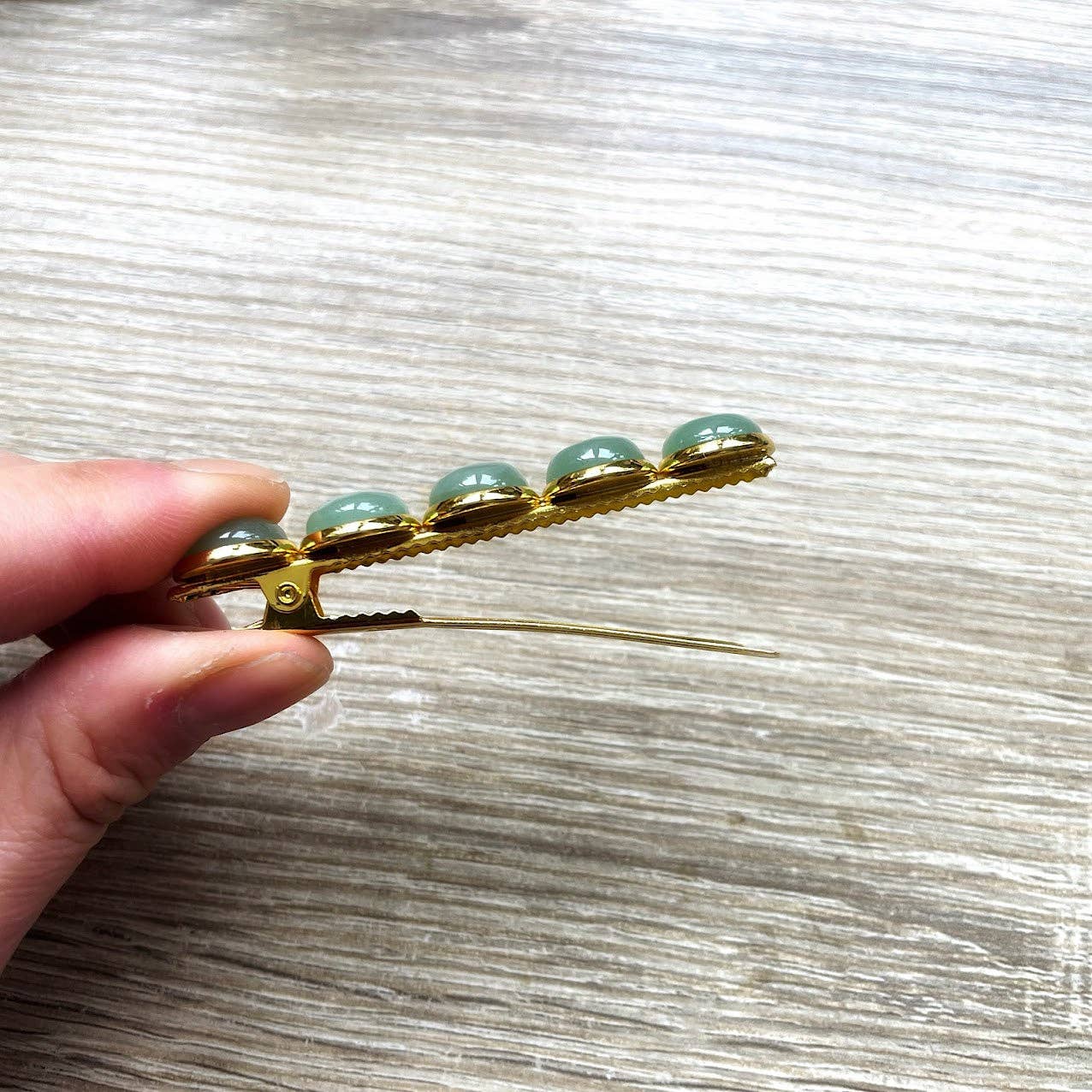 YSIE - Wholesale Hair Clip - Women's - Estelle natural stone clip8