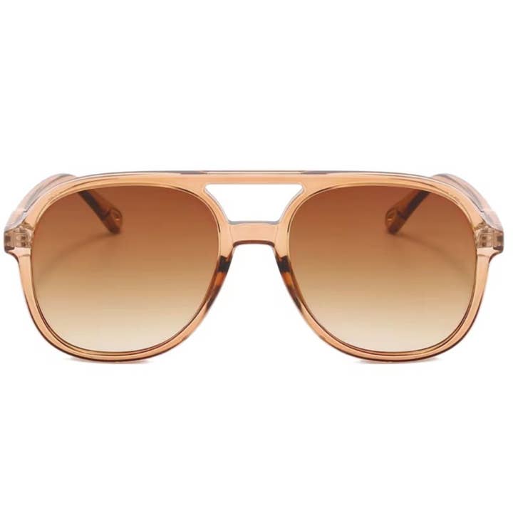 GLORIA Sunglasses | Brown for wholesale by Gleam Eyewear