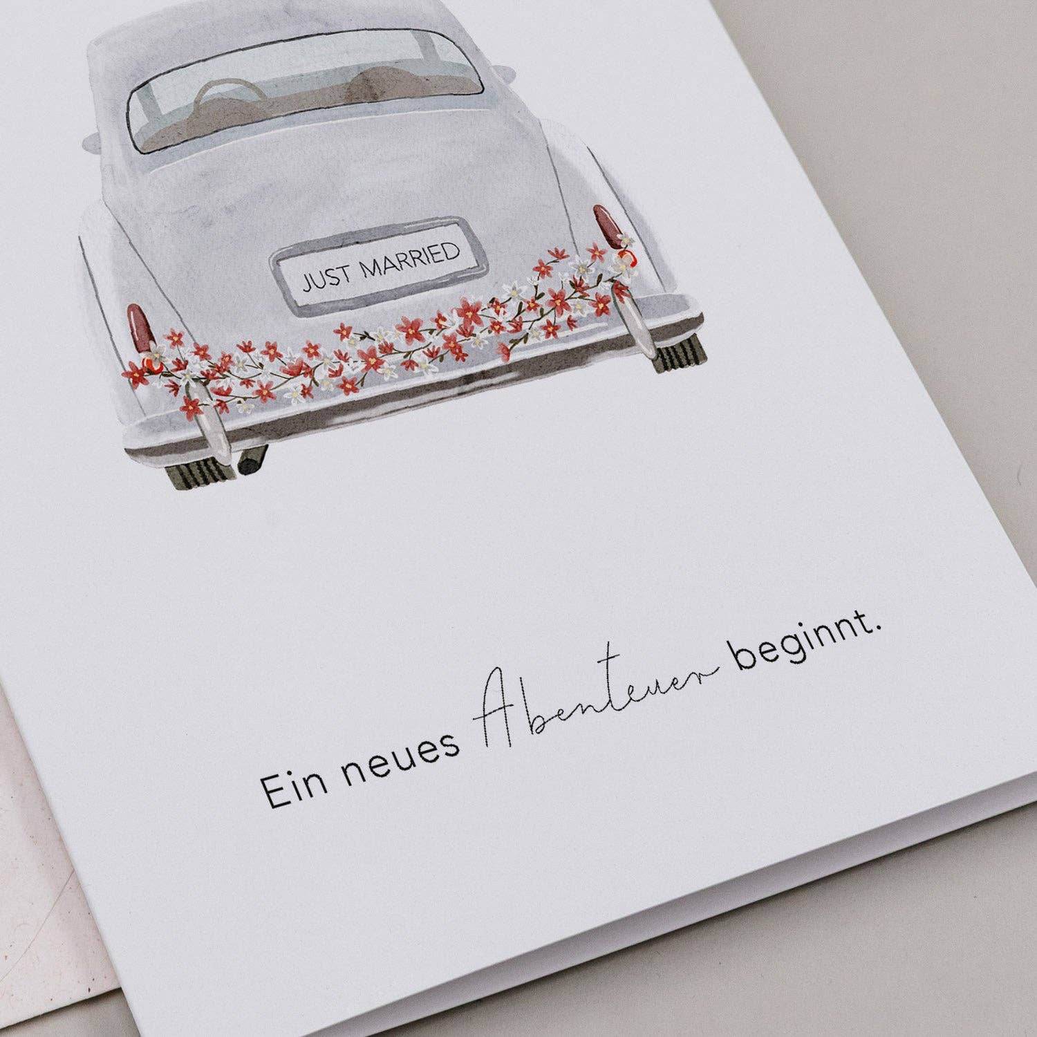 Eulenschnitt - Wholesale Wedding Card - Folded Card Wedding Car (PU = 10 pcs.)1