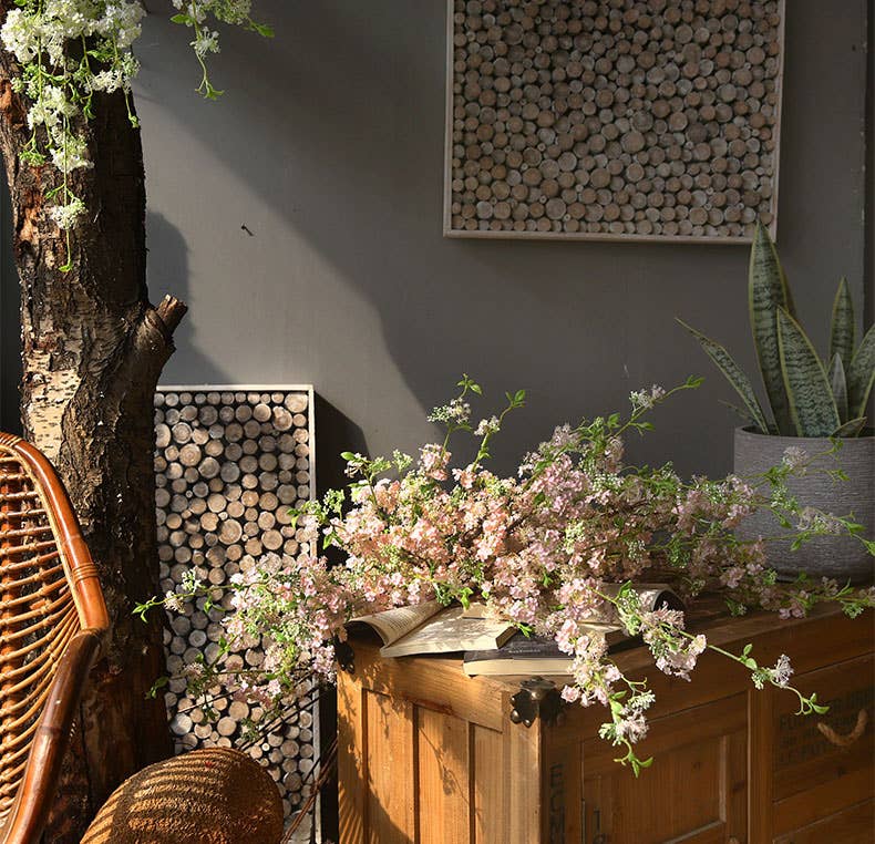 ACNITE(We cover U.S. import duties) – wholesale Konstgjorda blommor – Konstgjorda snövideblommor för hem- och bröllopsdekoration DIY3