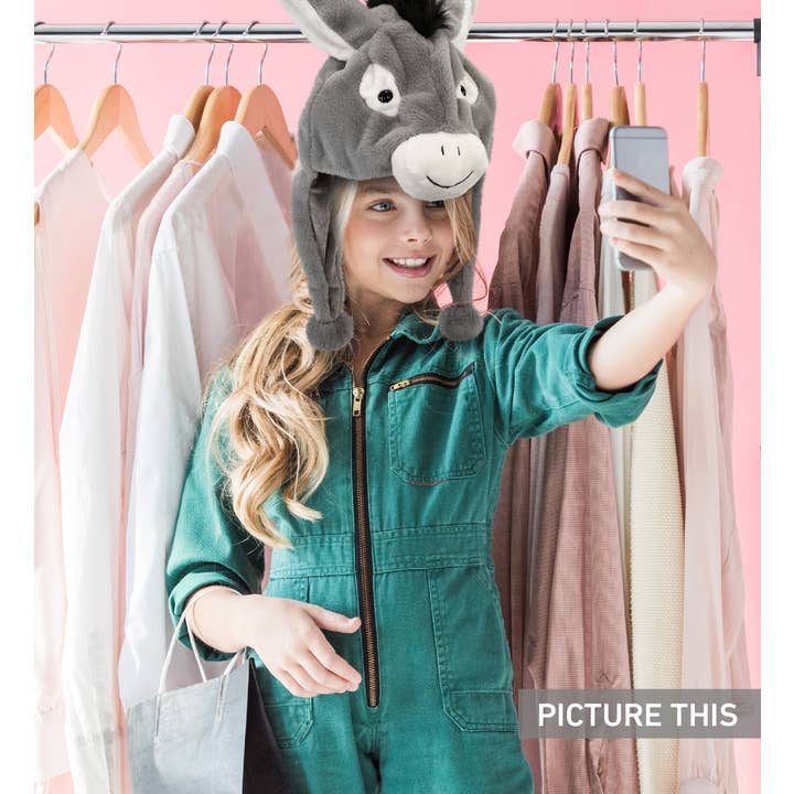 Cota Global - Wholesale Kids Hat - Kids - Super-Soft Plush Hat - Donkey5