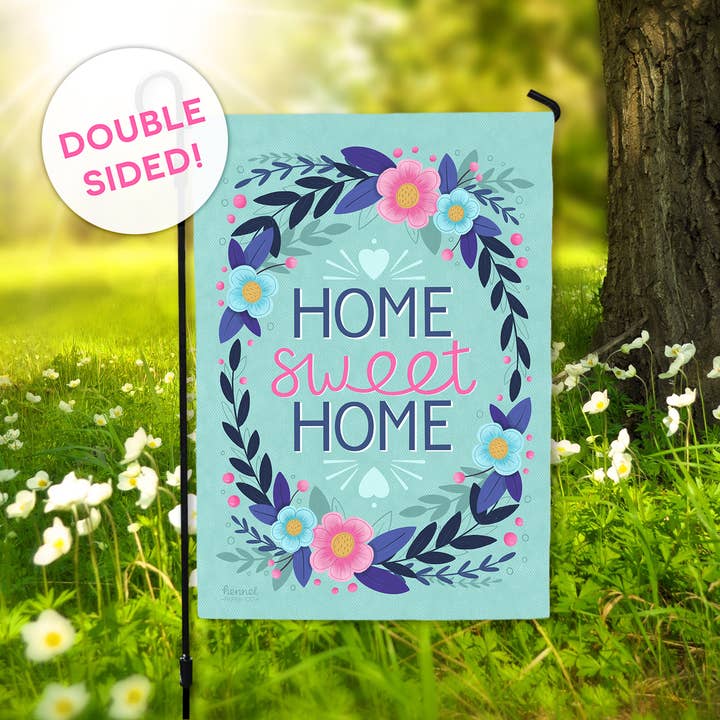 Garden Flag - Home Sweet Home for wholesale by Hennel Paper Co.