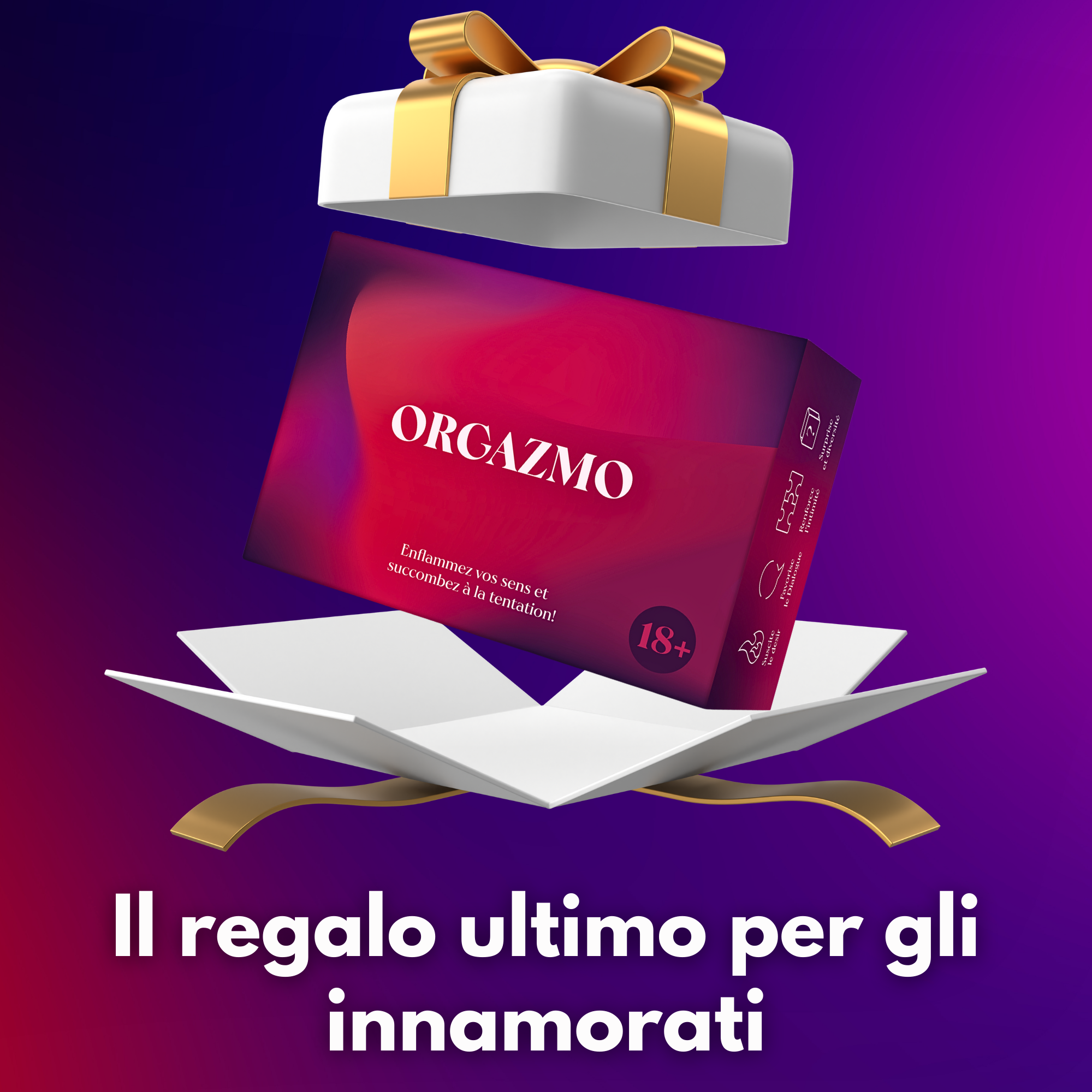 Oh Happy Games - Jeux de société - Wholesale Card Game - Orgazmo - Discover New Dimensions of Love, Ignite Passion, Create Unforgettable Moments.6