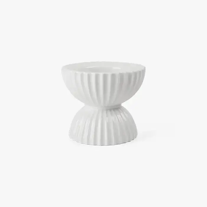 Danish Design Collective - Wholesale Candle Holder - Lyngby Porcelæn - Tura - Decorative Porcelain Candle Holder2