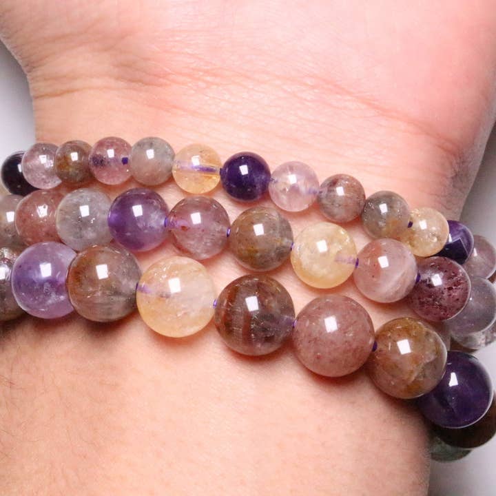 Foliesbijoux – wholesale Beaded bracelet – Auralite 23 AA bracelet1