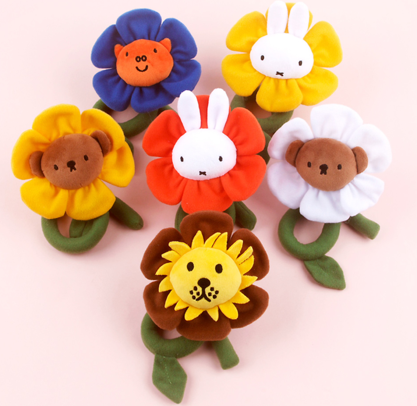 K-Wonderland – wholesale Artificial flowers – Miffy Endless Fabric Flower- Birthday Gift, Home Deco13