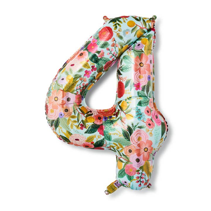 Rifle Paper Co. - Wholesale Balloon - Garden Party Numbered Foil Balloon4