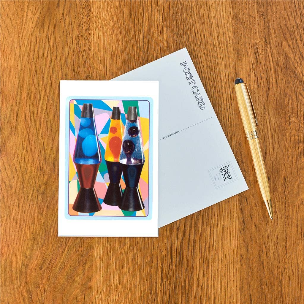 Found Image Press - Wholesale Postcard - Postcard SZ-92 Lava Lamps1