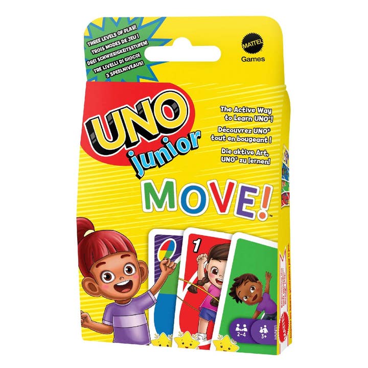 Jactal - Venta al por mayor Juegos de cartas - UNO Junior ¡Muévete! Juego de cartas