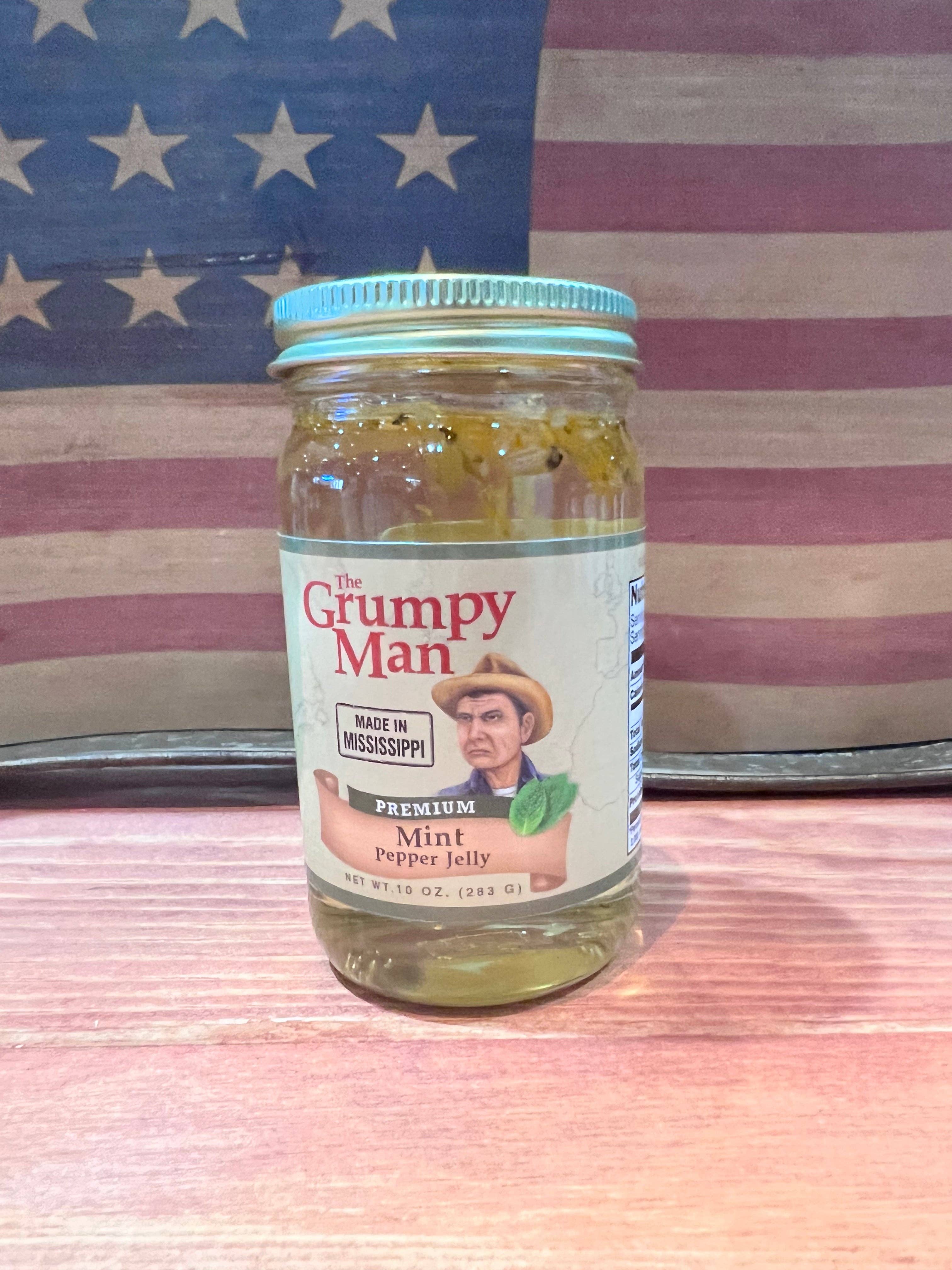 Grumpy Man Foods - Wholesale Jam/Jelly - Mint Pepper Jelly1