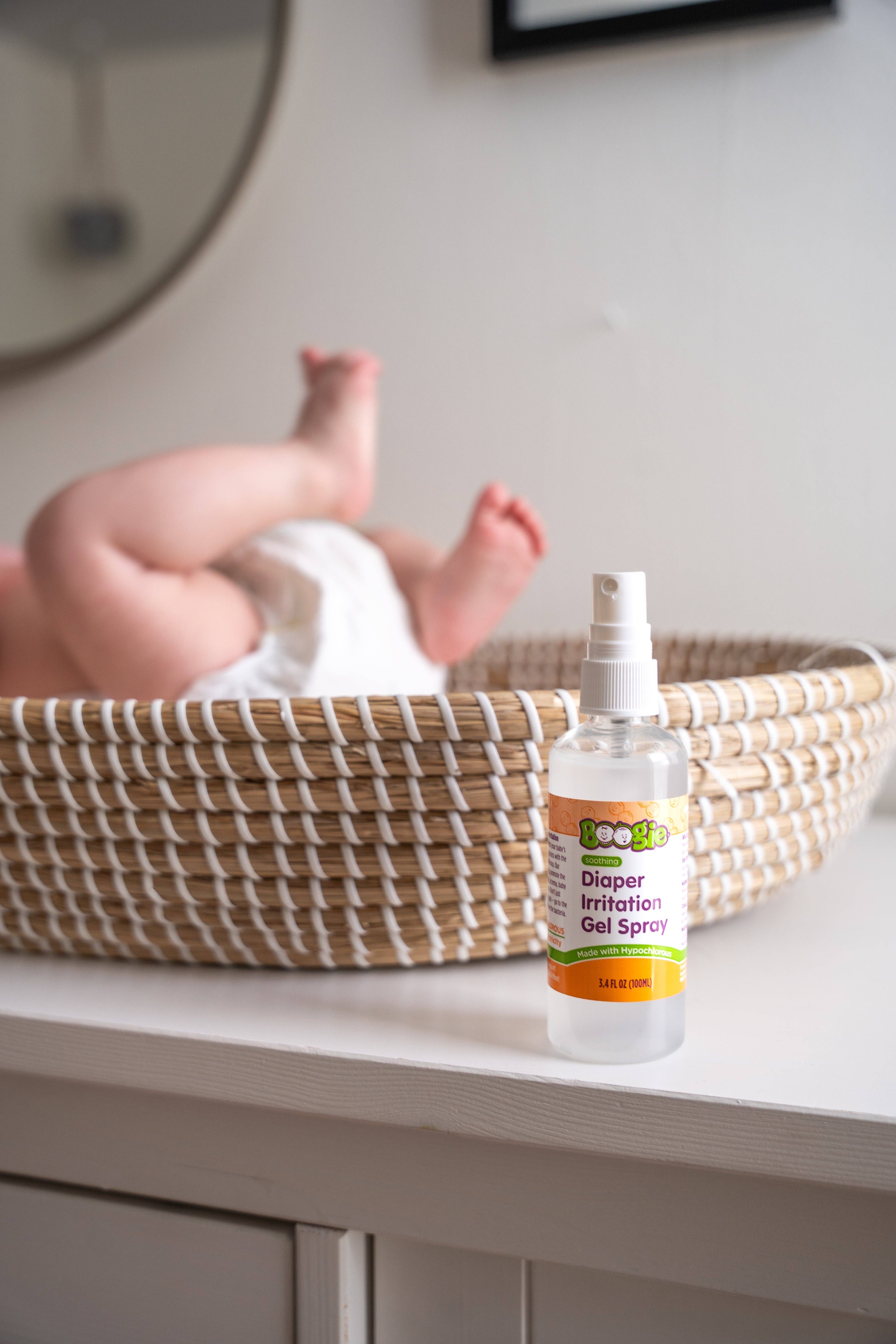 Earth Mama Organics - Wholesale Diaper Cream - Boogie Diaper Irritation Gel Spray, 3.4oz (Case of 12)5