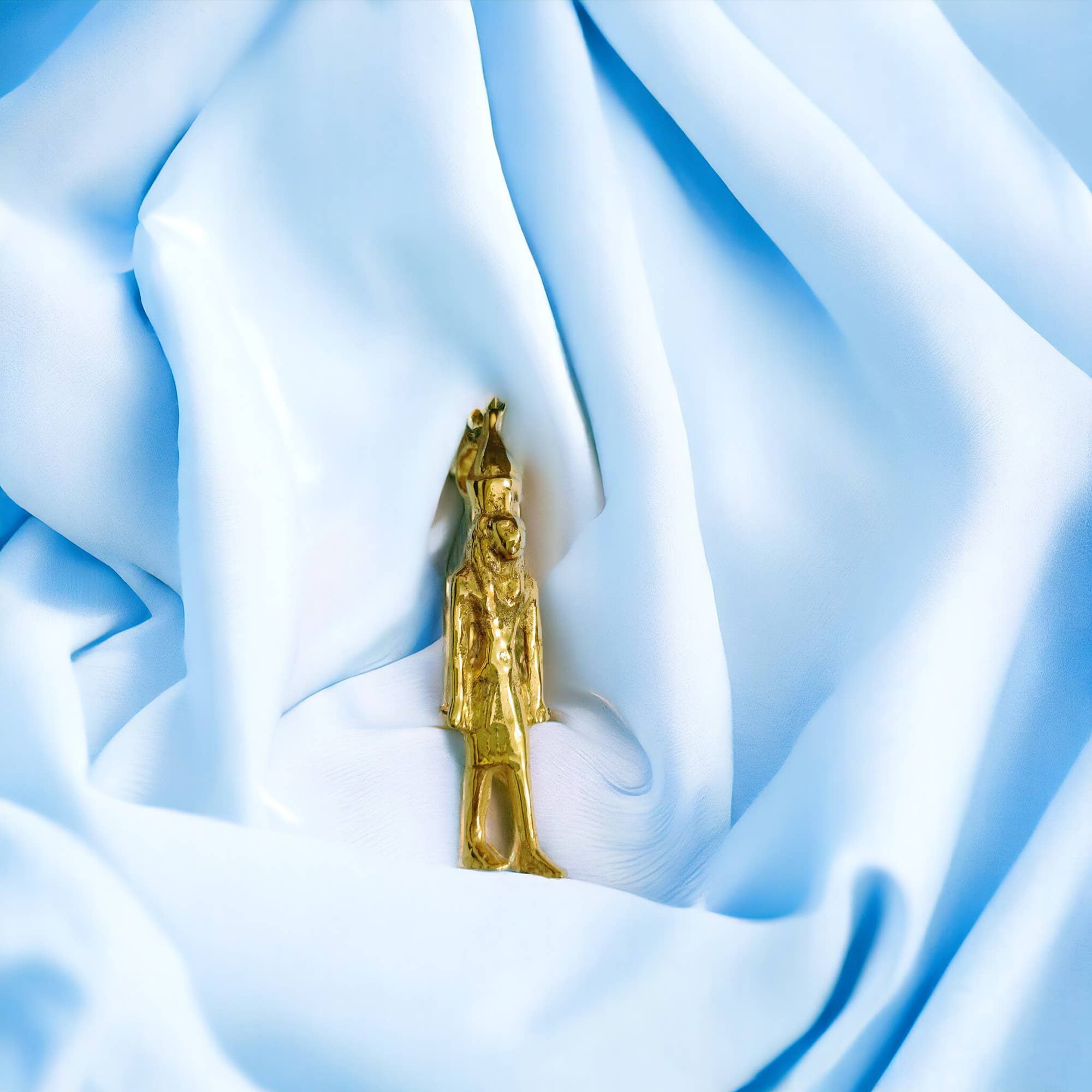 ALADDIN'S LAMP JEWELRY - Wholesale Individual Charm/Pendant - Goddess Sekhmet The healer Gold Pendant4