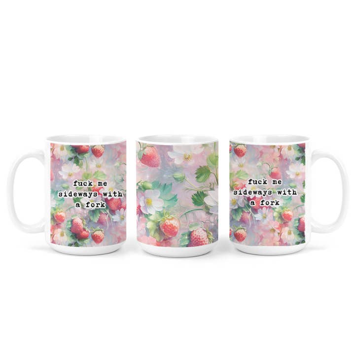 The Pretty Things – wholesale Coffee mug – Fuck Me Sideways With A Fork | Funny Mug