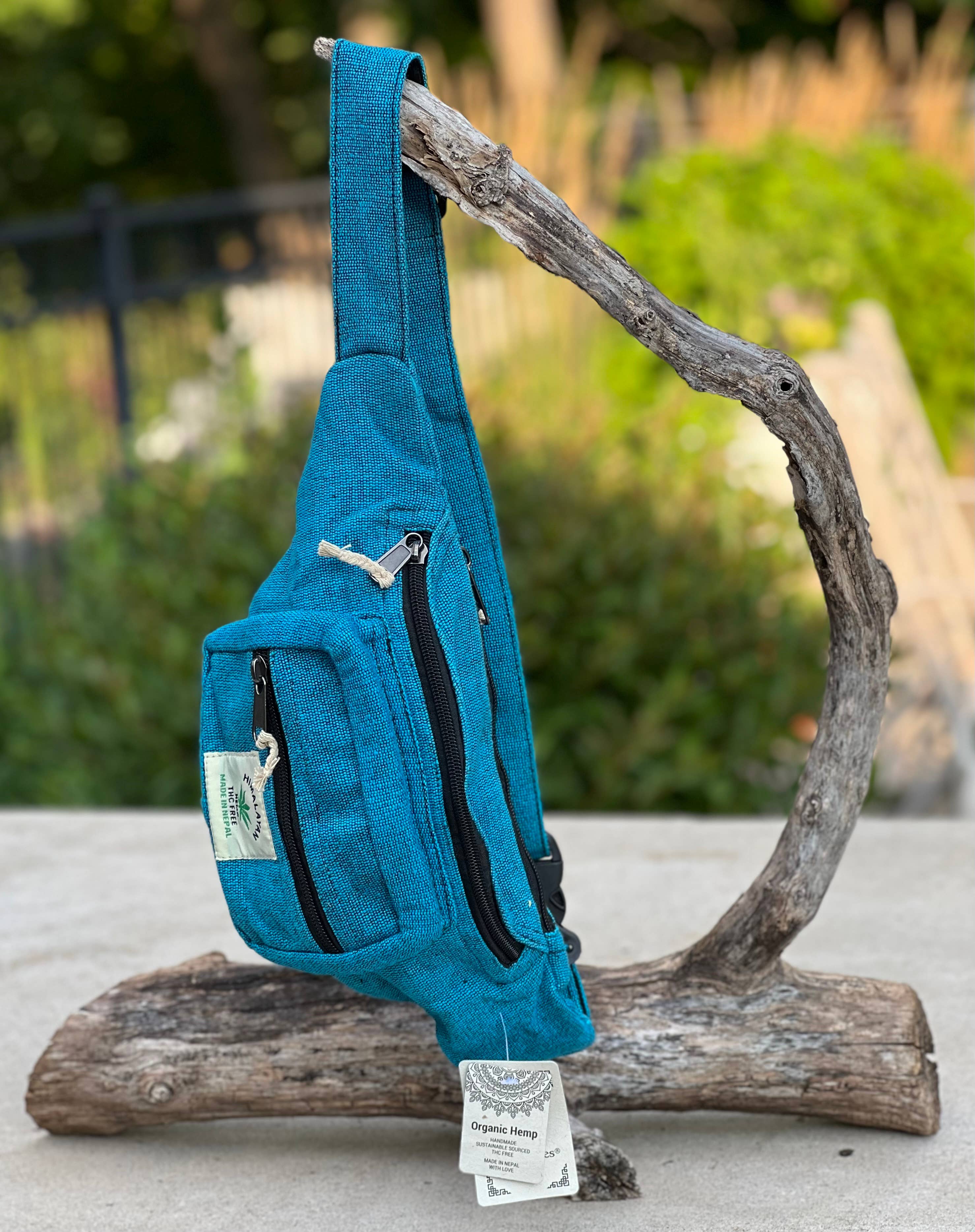 Lungta Imports - Wholesale Belt Bag - Women's - Eco-Friendly Boho Hippie Style Hemp Fanny Pack Hip Waist Bag7