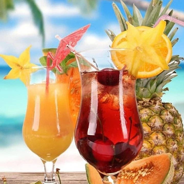 Jamaica Me Crazy Glazen Auto Diffuser Freshie - Kies je flesje voor wholesale door Poorely Made Crafts