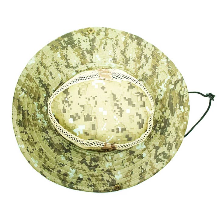 HALLEE - Wholesale Bucket Hat - Unisex - Desert Digital Camouflage Mesh Bucket Hat - Assorted6