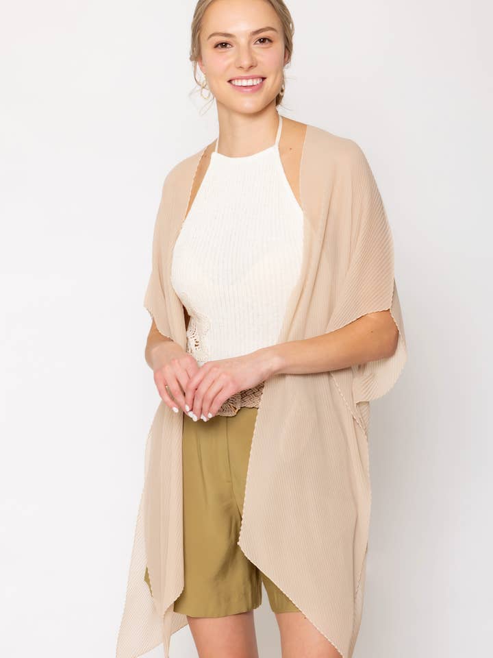 Solid Chiffon Ruana for wholesale by Do Everything In Love®