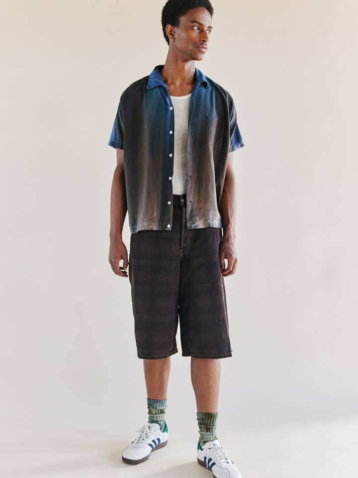 Riverside Tool & Dye - Wholesale Buttoned-down shirt – Women's - Louie Shirt in Raw Silk10