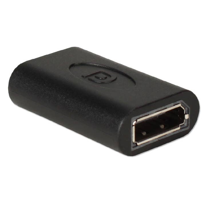 DisplayPort Female to Female Digital A/V Gender Changer/Coup for wholesale by QVS Inc