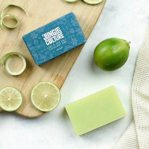 Jungle Culture - Wholesale Bar Soap - Body Soap - Lime & Sea Salt Natural Soap Bar0