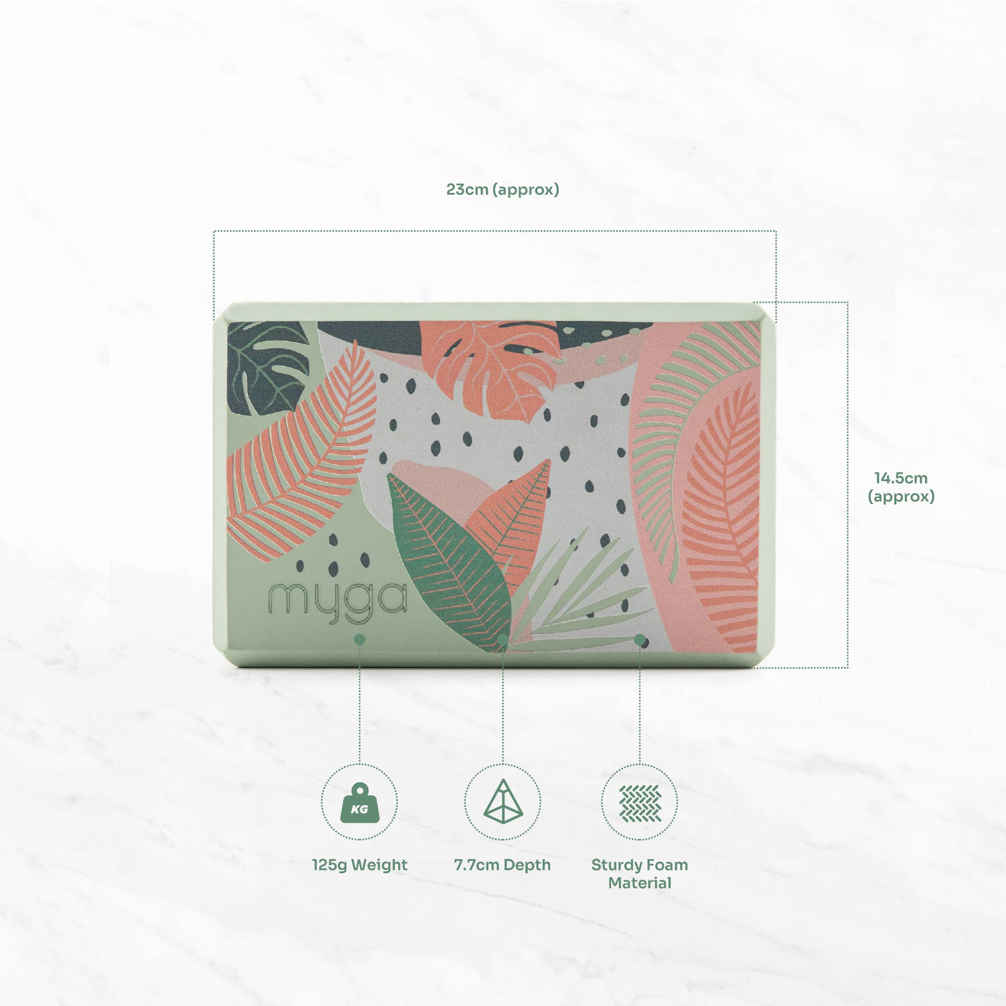 Myga - Wholesale Yoga Accessories - Printed Yoga Blocks33
