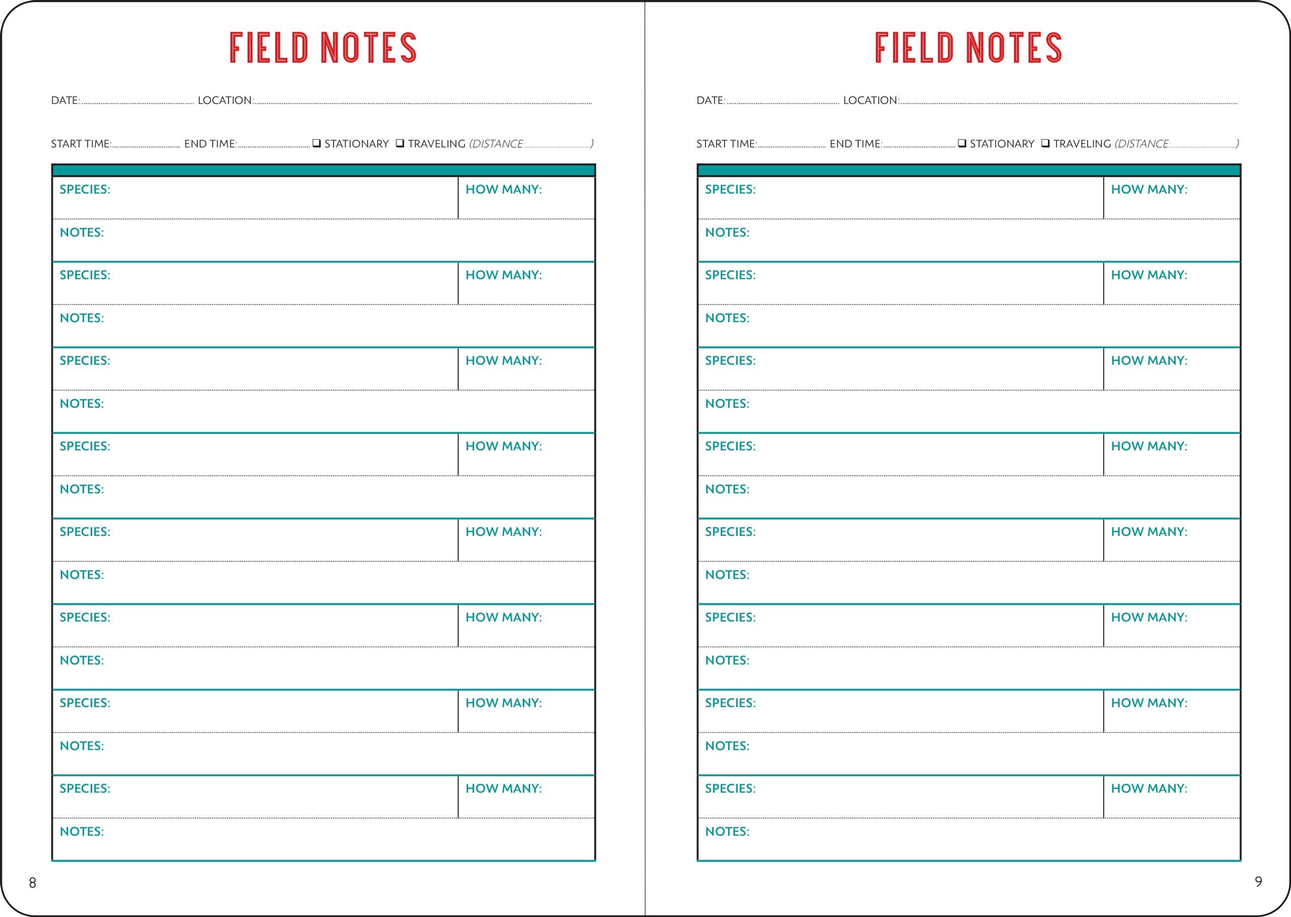 Peter Pauper Press - Wholesale Journal/Diary - The Birder's Logbook3