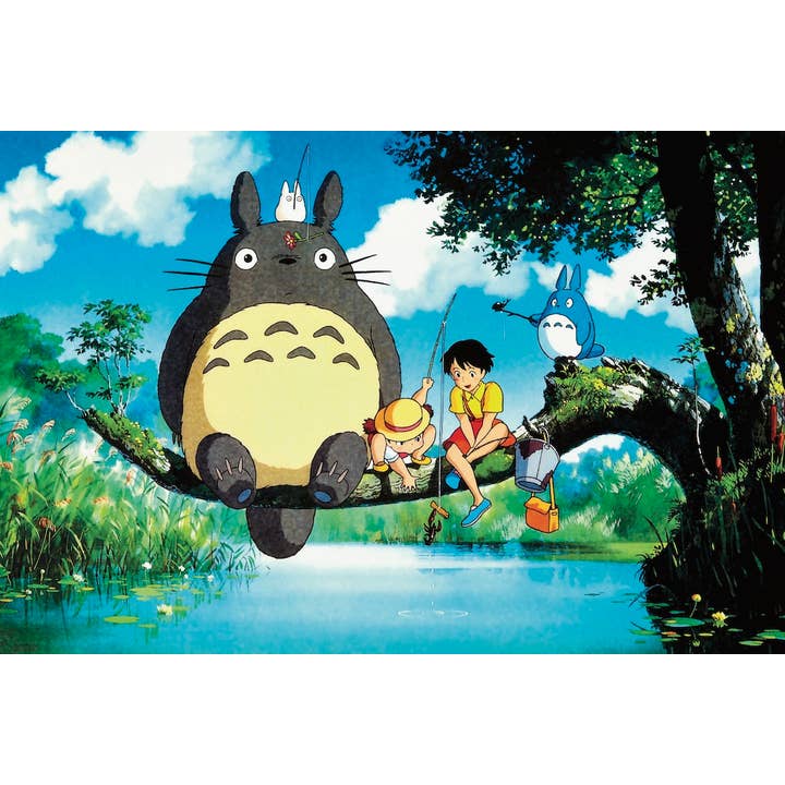 Posters Wholesale - Venta al por mayor Pósteres - Póster de anime My Neighbor Totoro Fishing, tamaño 24 x 36