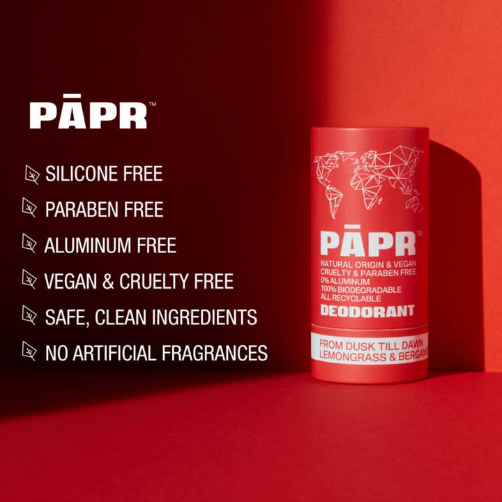 PAPER COSMETICS - Wholesale Deodorant - Unisex - Dusk Till Dawn Lemongrass & Bergamot Natural Deodorant3