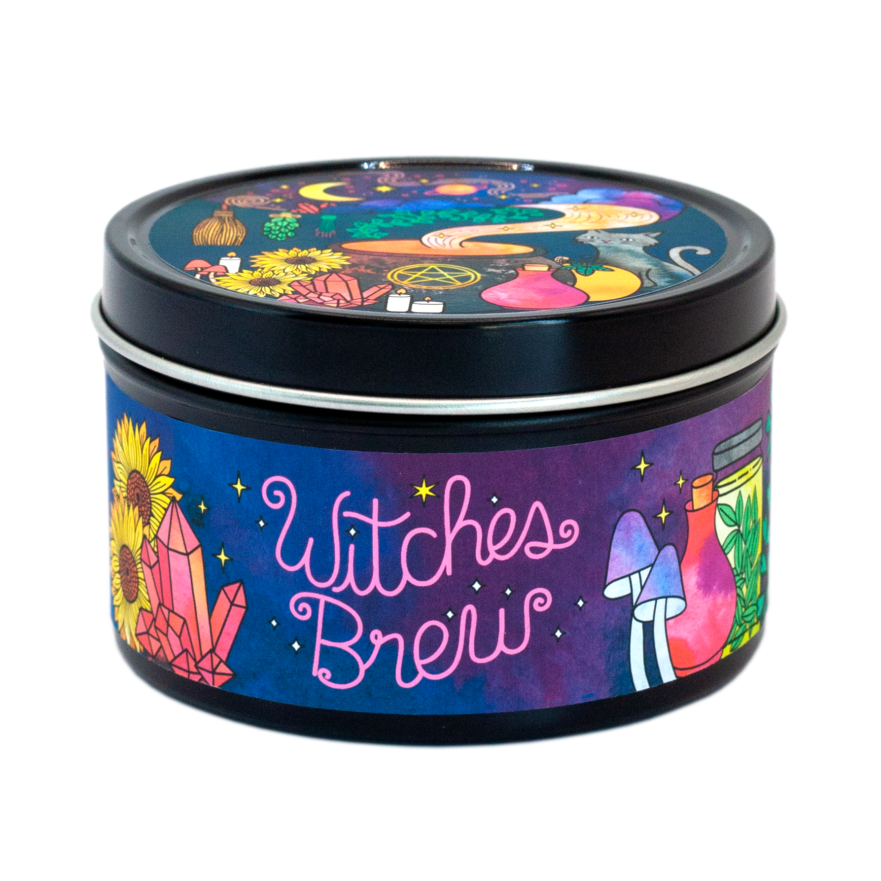 Rachel Beyer - Wholesale Travel Candles - Witches Brew Soy Candle - Palmarosa + Patchouli5