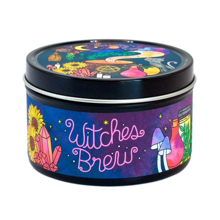 Rachel Beyer - Wholesale Travel Candles - Witches Brew Soy Candle - Palmarosa + Patchouli5