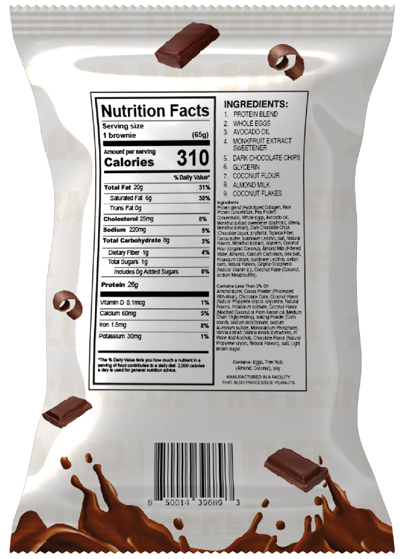 Munch Better - Wholesale Brownie - Coconut4