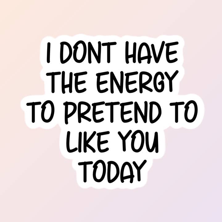 Funny Stickers, Sarcastic Stickers, Snarky Stickers for wholesale by Sorry Not Sorry Co