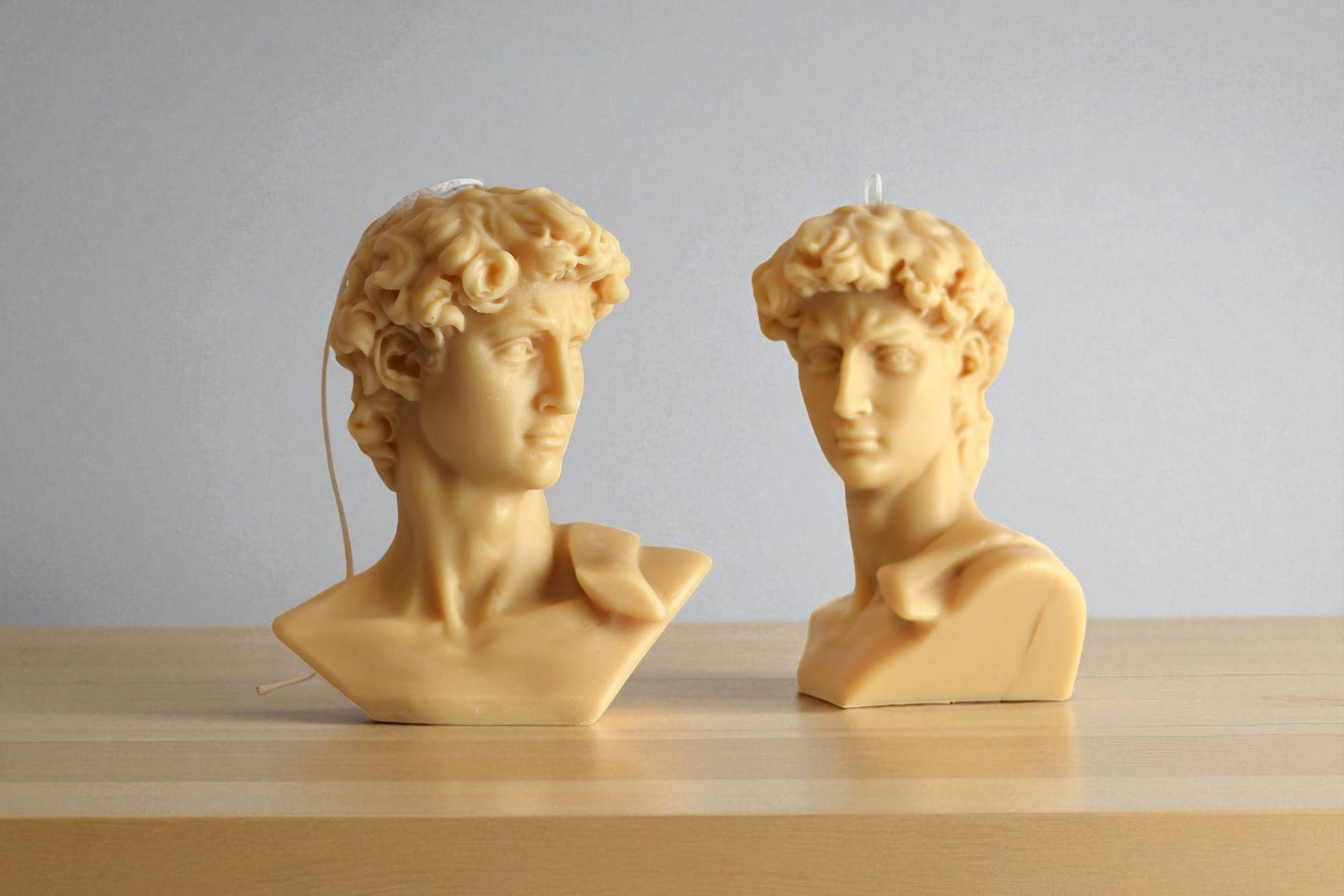 Agaboo Candle - Wholesale Novelty Candle - David Head Candle 5.5x5in - Sculptural0