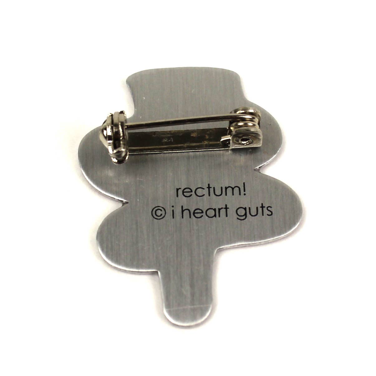 I Heart Guts | Organ Plushies Wholesale - Wholesale Lapel Pin/Button - Rectum Lapel Pin - Bringing up the Rear3