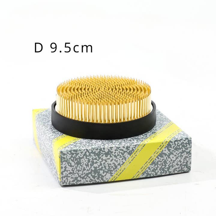 Gohobi (We cover U.S. import duties) - Wholesale Decorative Tabletop Object - Gohobi Ikebana Kenzan Stainless Steel Flower Stand Flower Holder7