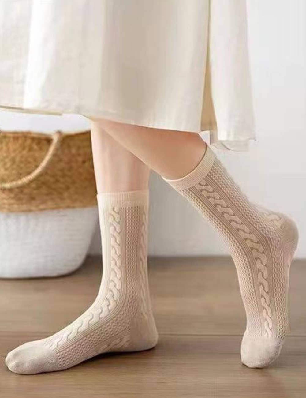 Sweetkama - Wholesale Socks - Women's - Ladies Multi Color Cotton Daily Socks SKASC416012