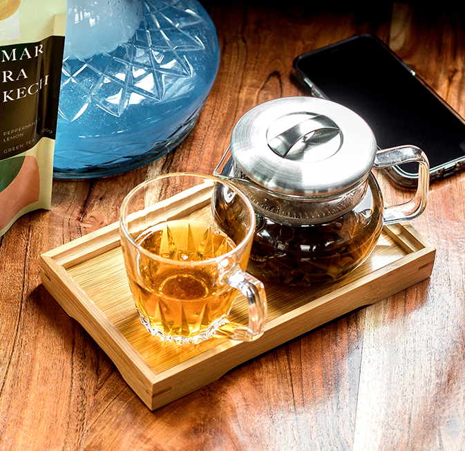 alanda's - Wholesale Serving Tray - Bamboo tray | Serving tea in cafe, restaurant, hotel2