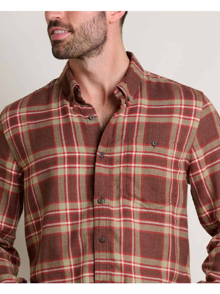 Toad&Co - Wholesale Button Down Shirt - Men's - Airsmyth Long Sleeve Shirt F25
15