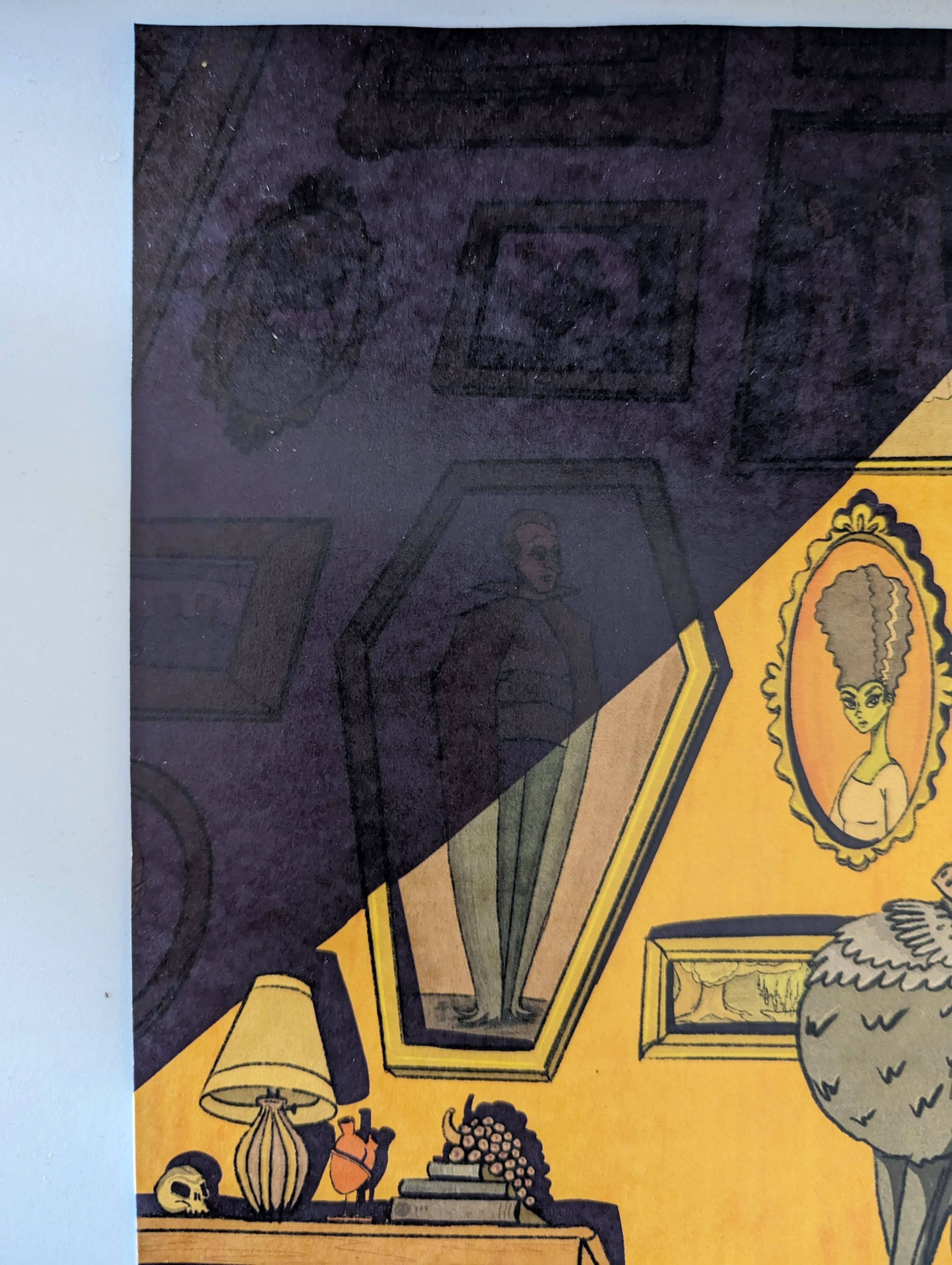 Ham Eye Am - Wholesale Art Print - Sassy Vampire Bat Gallery Wall Art | 5x7 or 8x10 Prints 6