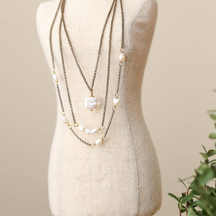 Freshwater Pearl Necklace Pack for wholesale by Seeds