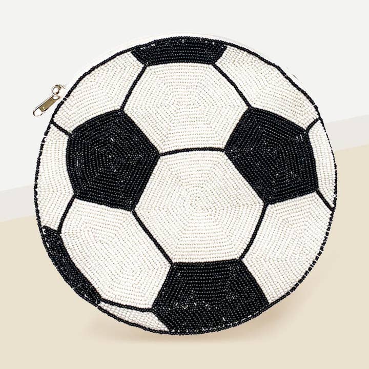 Seed Beaded Soccer Crossbody Bag
for wholesale by Sensibling Corp.