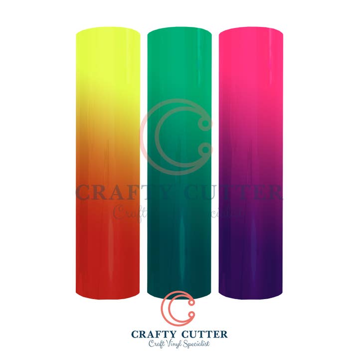Revolution - Heat Colour Change Self Adhesive Vinyl for wholesale by Crafty Cutter