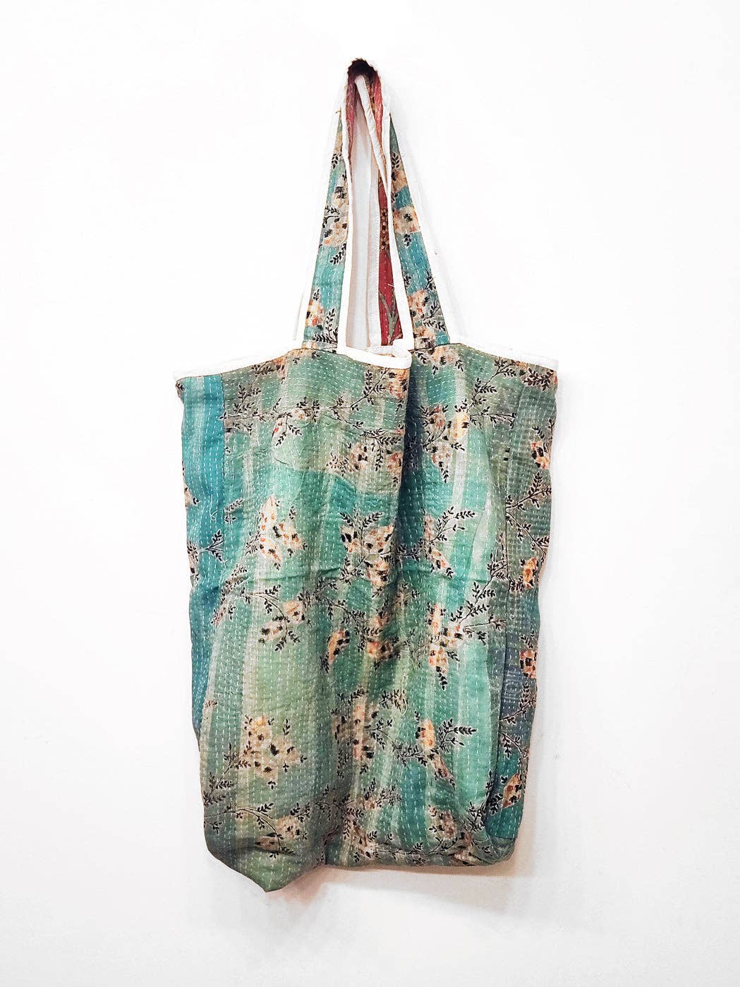 Indigo Collection - Wholesale Tote Bag - Women's - VINTAGE KANTHA TOTE3